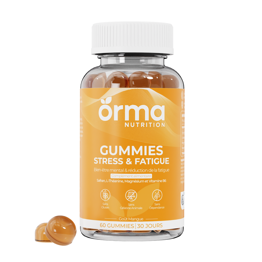 Gummies Stress & Fatigue - Safran Magnésium Vitamine B6