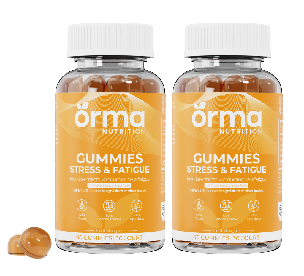 Gummies Stress & Fatigue - Safran Magnésium Vitamine B6