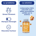 Gummies Stress & Fatigue - Safran Magnésium Vitamine B6